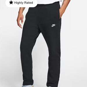 2 PAIR Nike men’s Tall Sportswea Club fleece pants